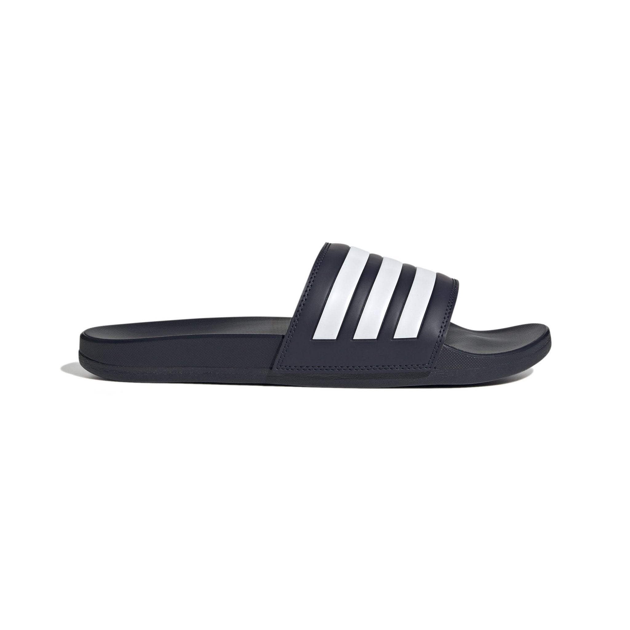 adidas Adilette Comfort Slides Blue/White - Best Buy Soccer